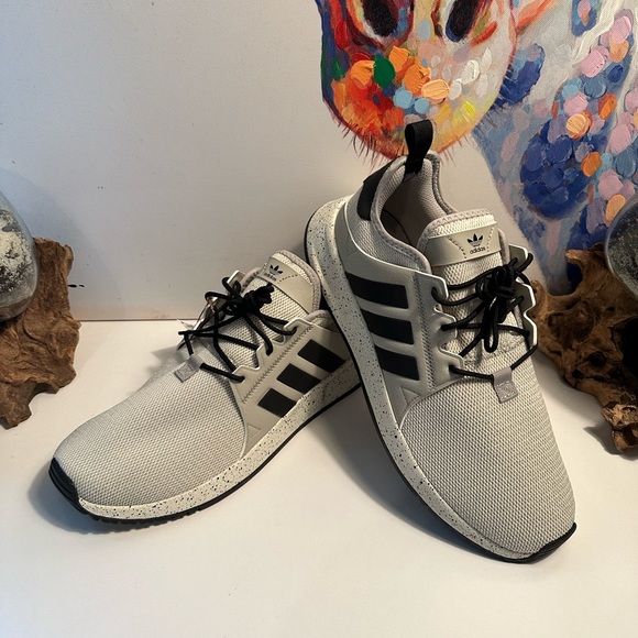 Adidas Originals X PLR Low Top Men's Running Shoes Gray Black - Picture 5 of 7